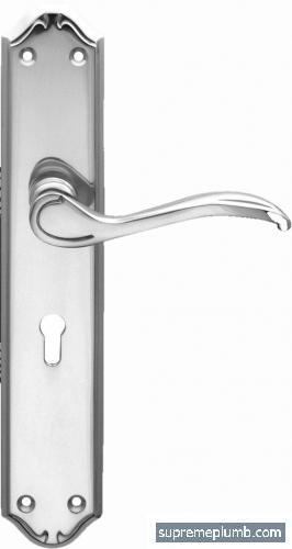 Minster Lever Lock Chrome Plated